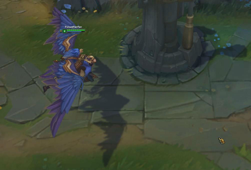 Illustration for article titled Quinn's New Bird Form In League Of Legends Looks Kinda Silly